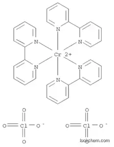 Molecular Structure of 15388-46-2 (Chromium(2+), tris(2,2'-bipyridine-N,N')-, (OC-6-11)-, diperchlorate (9CI))